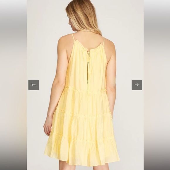 She + Sky sleeveless babydoll - Picture 6 of 10